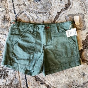 Green shorts